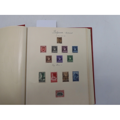 7038 - A world wide stamp collection featuring air stamps in an album to include Germany sg 469 mint Graf Z... 