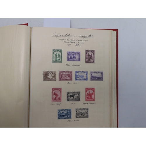 7038 - A world wide stamp collection featuring air stamps in an album to include Germany sg 469 mint Graf Z... 