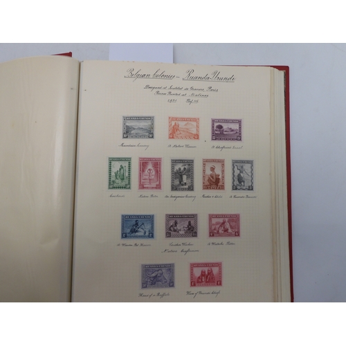 7038 - A world wide stamp collection featuring air stamps in an album to include Germany sg 469 mint Graf Z...