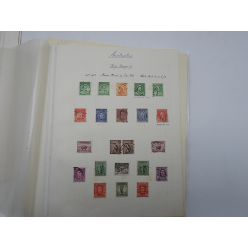 7039 - BRITISH COMMONWEALTH  AUSTRALIA 1930 ~1966, AUSTRALIAN ANTARCTIC TERRITORIES, COOK ISLANDS 1949, FIJ... 