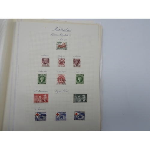 7039 - BRITISH COMMONWEALTH  <br />AUSTRALIA 1930 ~1966, AUSTRALIAN ANTARCTIC TERRITORIES, COOK ISLANDS 194...