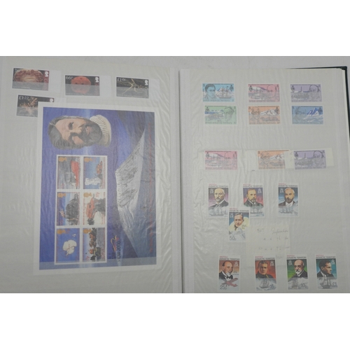 7040 - BRITISH COMMONWEALTH<br />two stock books to contain mostly modern Malta and British Antarctic Terri...