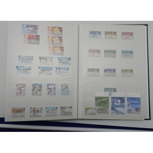 7040 - BRITISH COMMONWEALTH<br />two stock books to contain mostly modern Malta and British Antarctic Terri...