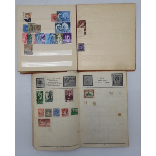 7046 - EGYPT 1866 TO 1969 mint and used in three albums  to include Palestine overprints, British Forces In...