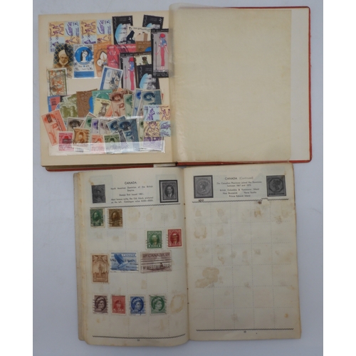 7046 - EGYPT 1866 TO 1969 mint and used in three albums  to include Palestine overprints, British Forces In...