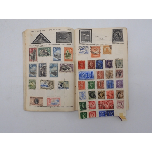 7046 - EGYPT 1866 TO 1969 mint and used in three albums  to include Palestine overprints, British Forces In...