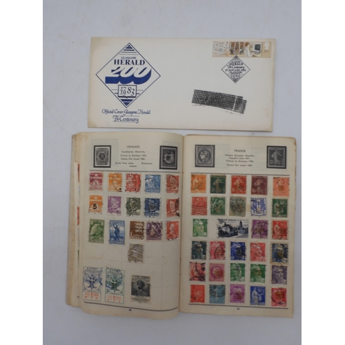 7046 - EGYPT 1866 TO 1969 mint and used in three albums  to include Palestine overprints, British Forces In...