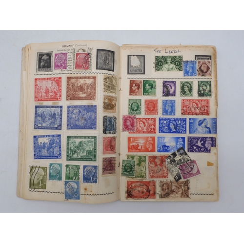 7046 - EGYPT 1866 TO 1969 mint and used in three albums  to include Palestine overprints, British Forces In...