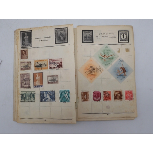 7046 - EGYPT 1866 TO 1969 mint and used in three albums  to include Palestine overprints, British Forces In...