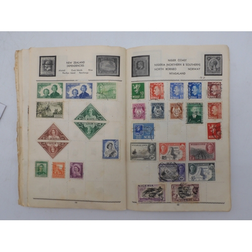 7046 - EGYPT 1866 TO 1969 mint and used in three albums  to include Palestine overprints, British Forces In...