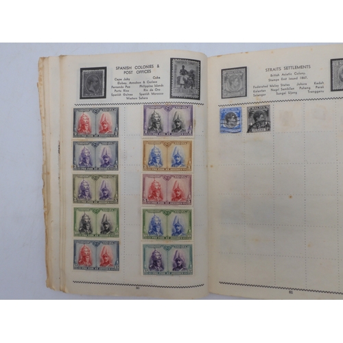 7046 - EGYPT 1866 TO 1969 mint and used in three albums  to include Palestine overprints, British Forces In...