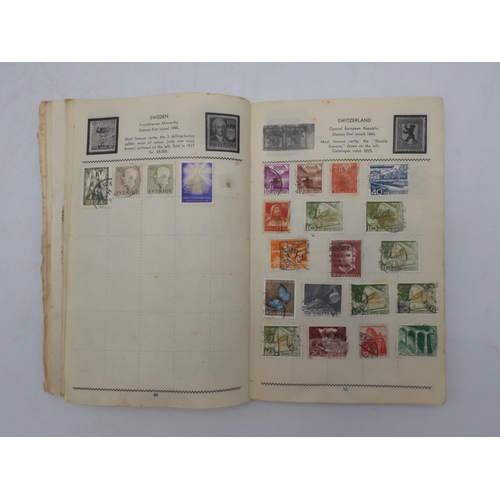 7046 - EGYPT 1866 TO 1969 mint and used in three albums  to include Palestine overprints, British Forces In...