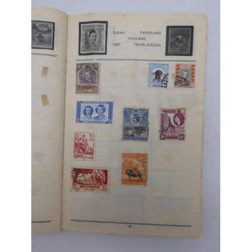 7046 - EGYPT 1866 TO 1969 mint and used in three albums  to include Palestine overprints, British Forces In...