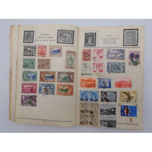 7046 - EGYPT 1866 TO 1969 mint and used in three albums  to include Palestine overprints, British Forces In...