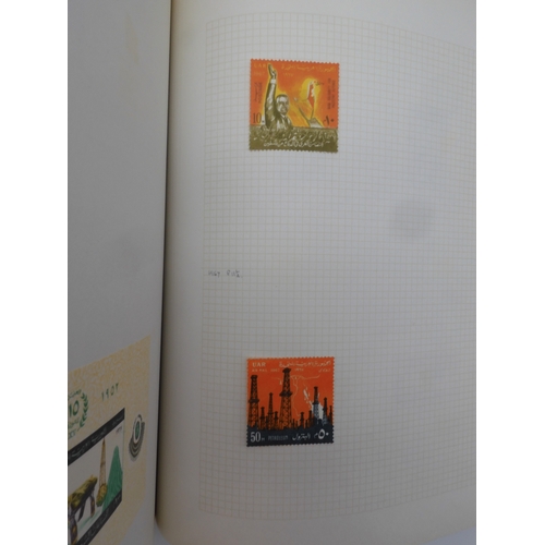 7046 - EGYPT 1866 TO 1969 mint and used in three albums  to include Palestine overprints, British Forces In...