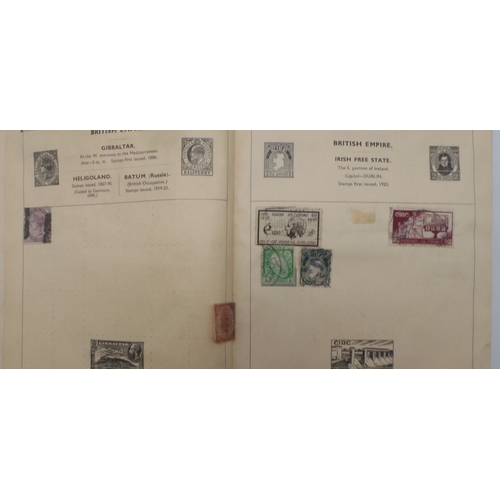 7047 - A worldwide and colonies stamp collection in three stock-books to include Tannou Touva 1937 airmail,... 