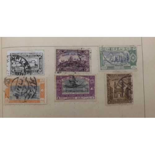 7047 - A worldwide and colonies stamp collection in three stock-books to include Tannou Touva 1937 airmail,... 