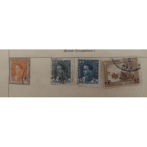 7047 - A worldwide and colonies stamp collection in three stock-books to include Tannou Touva 1937 airmail,...