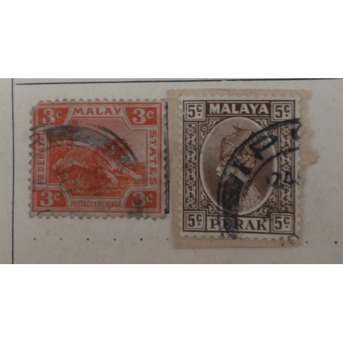 7047 - A worldwide and colonies stamp collection in three stock-books to include Tannou Touva 1937 airmail,...