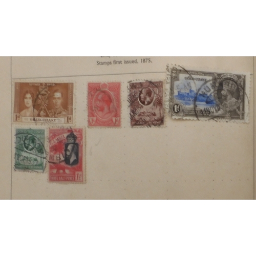 7047 - A worldwide and colonies stamp collection in three stock-books to include Tannou Touva 1937 airmail,... 