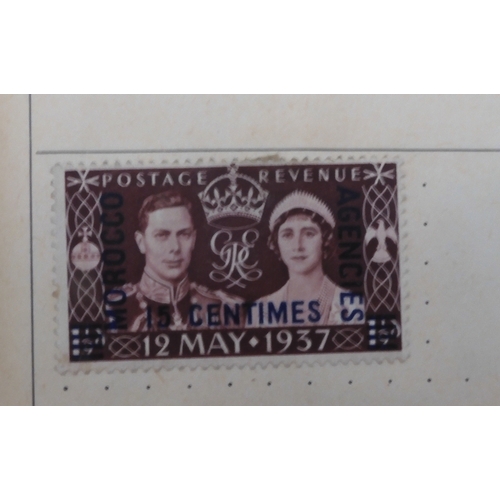 7047 - A worldwide and colonies stamp collection in three stock-books to include Tannou Touva 1937 airmail,... 