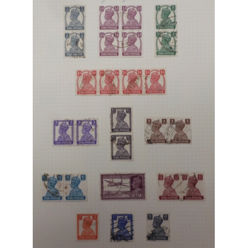 7050 - BRITISH COMMONWEALTH <br />INDIA, Dominions and Indian Republic 1929 ~ 1957 to include 1929 airmail,...