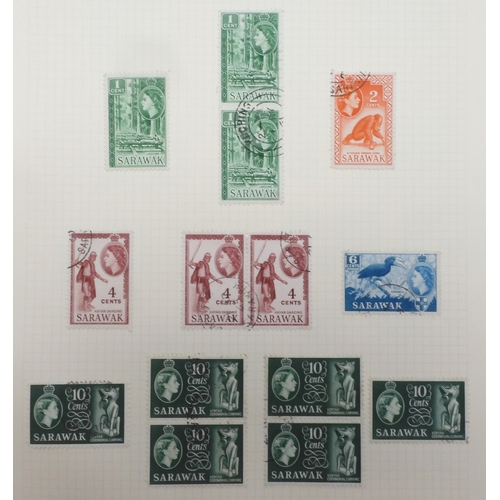 7051 - BRITISH COMMONWEALTH<br />HONG KONG 1937 George VI coronation, NORTH BORNEO 1909~1922 up to 25 cents...