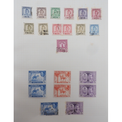 7053 - WORLD STAMPS, BRITISH COMMONWEALTH and Dominions to include examples fromSUDAN 1931 air stamps, Pale... 