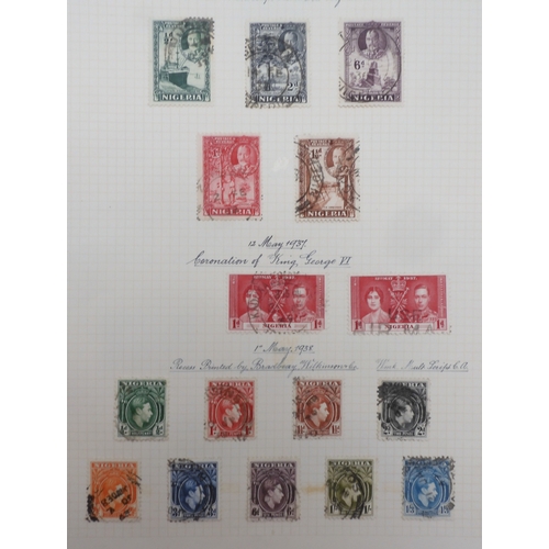 7053 - WORLD STAMPS, BRITISH COMMONWEALTH and Dominions to include examples fromSUDAN 1931 air stamps, Pale... 