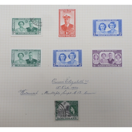 7053 - WORLD STAMPS, BRITISH COMMONWEALTH and Dominions to include examples from<br />SUDAN 1931 air stamps...