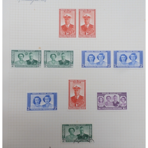 7053 - WORLD STAMPS, BRITISH COMMONWEALTH and Dominions to include examples from<br />SUDAN 1931 air stamps...