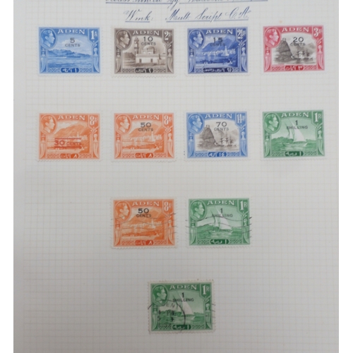 7053 - WORLD STAMPS, BRITISH COMMONWEALTH and Dominions to include examples fromSUDAN 1931 air stamps, Pale... 