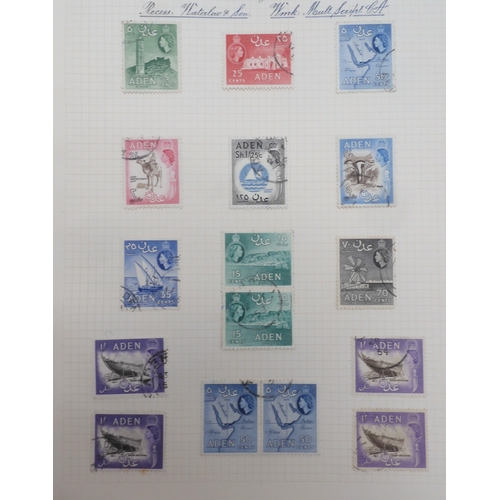 7053 - WORLD STAMPS, BRITISH COMMONWEALTH and Dominions to include examples fromSUDAN 1931 air stamps, Pale... 