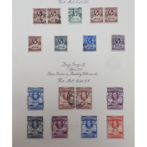 7053 - WORLD STAMPS, BRITISH COMMONWEALTH and Dominions to include examples fromSUDAN 1931 air stamps, Pale... 