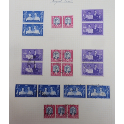 7053 - WORLD STAMPS, BRITISH COMMONWEALTH and Dominions to include examples fromSUDAN 1931 air stamps, Pale... 