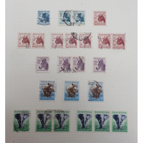 7053 - WORLD STAMPS, BRITISH COMMONWEALTH and Dominions to include examples from<br />SUDAN 1931 air stamps...