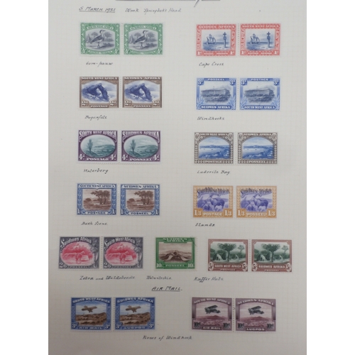 7053 - WORLD STAMPS, BRITISH COMMONWEALTH and Dominions to include examples fromSUDAN 1931 air stamps, Pale... 