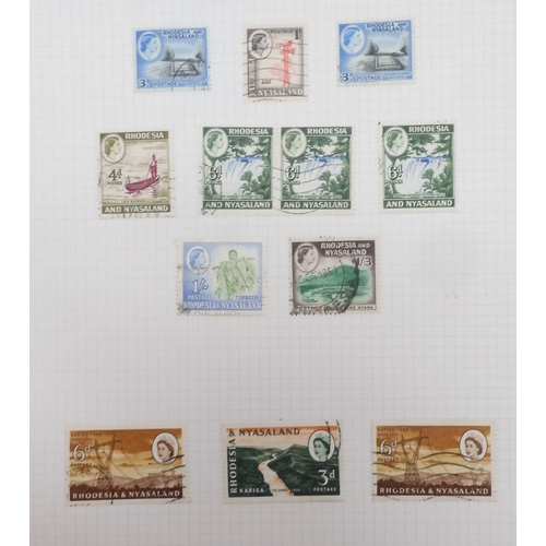 7053 - WORLD STAMPS, BRITISH COMMONWEALTH and Dominions to include examples fromSUDAN 1931 air stamps, Pale... 