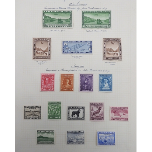 7054 - BRITISH COMMONWEALTH<br />to include CANADA 1928~1963 with air stamps 1928 and 1932, official stamps...