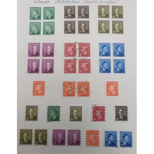 7054 - BRITISH COMMONWEALTH<br />to include CANADA 1928~1963 with air stamps 1928 and 1932, official stamps...