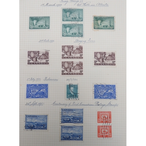 7054 - BRITISH COMMONWEALTH<br />to include CANADA 1928~1963 with air stamps 1928 and 1932, official stamps...