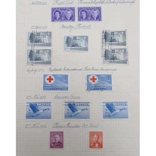 7054 - BRITISH COMMONWEALTH<br />to include CANADA 1928~1963 with air stamps 1928 and 1932, official stamps...