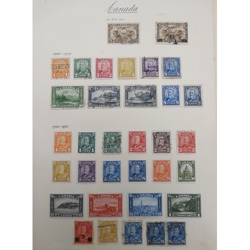 7054 - BRITISH COMMONWEALTHto include CANADA 1928~1963 with air stamps 1928 and 1932, official stamps and O... 