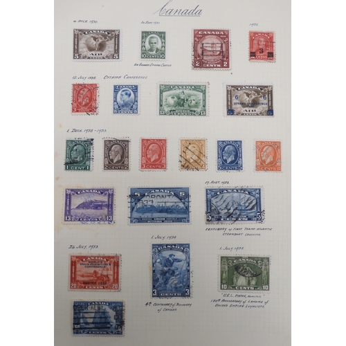 7054 - BRITISH COMMONWEALTHto include CANADA 1928~1963 with air stamps 1928 and 1932, official stamps and O... 