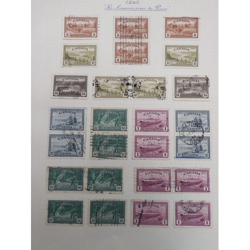 7054 - BRITISH COMMONWEALTH<br />to include CANADA 1928~1963 with air stamps 1928 and 1932, official stamps...