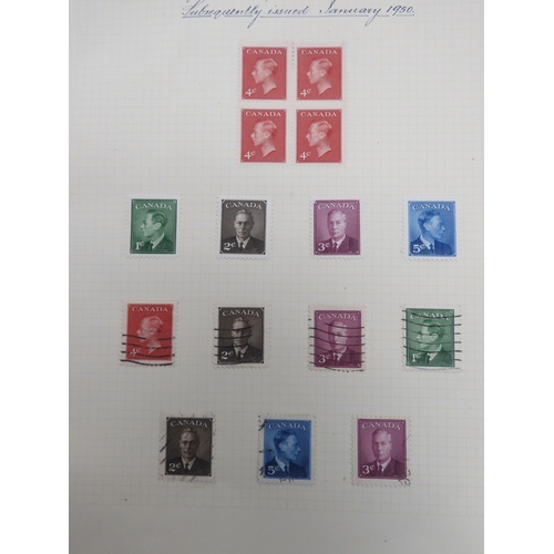 7054 - BRITISH COMMONWEALTH<br />to include CANADA 1928~1963 with air stamps 1928 and 1932, official stamps...