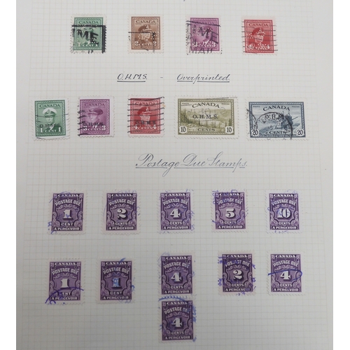 7054 - BRITISH COMMONWEALTH<br />to include CANADA 1928~1963 with air stamps 1928 and 1932, official stamps...