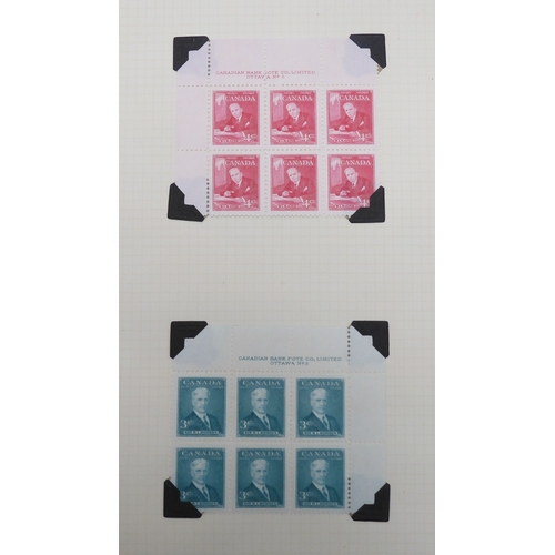 7054 - BRITISH COMMONWEALTHto include CANADA 1928~1963 with air stamps 1928 and 1932, official stamps and O... 