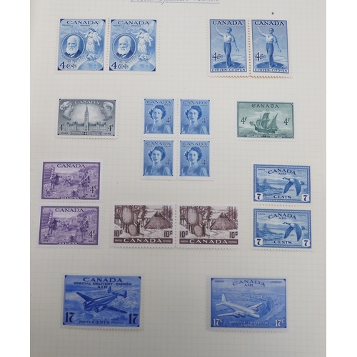 7054 - BRITISH COMMONWEALTH<br />to include CANADA 1928~1963 with air stamps 1928 and 1932, official stamps...