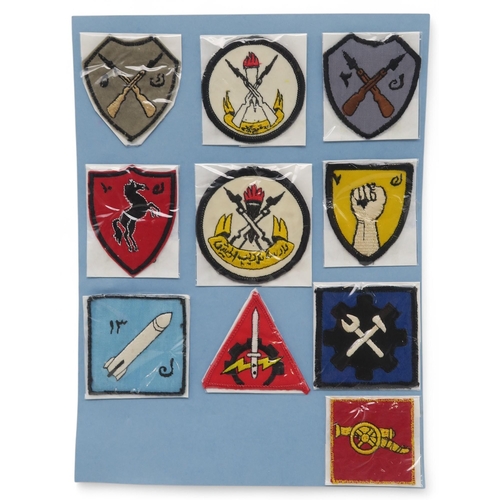 386 - Assorted military cloth insignia/formation patches,  to include East Anglian, Lancastrian, 264th (Sc... 